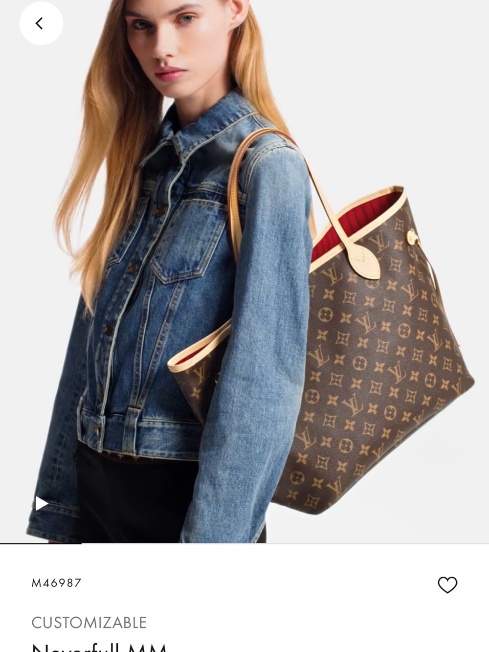 LV Neverfull MM